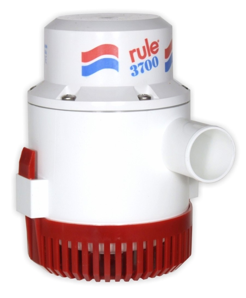 Bilge Pump, Submersible 3700GpH 24V Port:1-1/2"