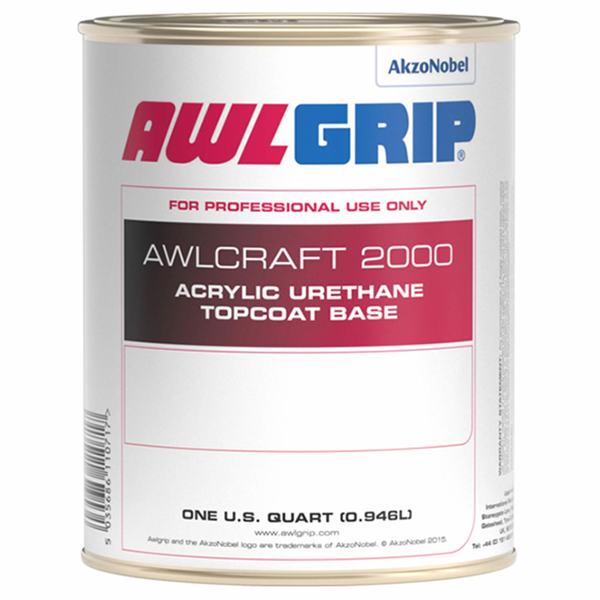 Acrylic Urethane Paint, Awlcraft 2000 Oyster-White Qt