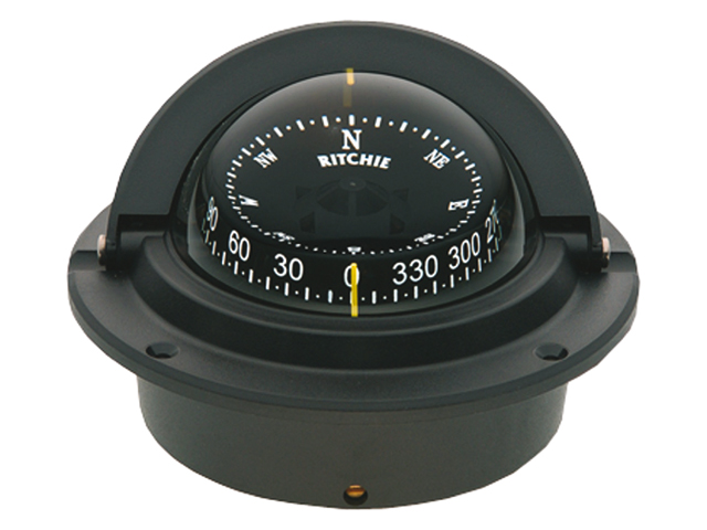 Compass, Voyager Dual-CardØ:3" Flush Black