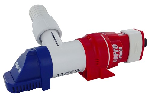 Bilge Pump, Submersible LoProfil 900GpH 12V 2Auto-Modes