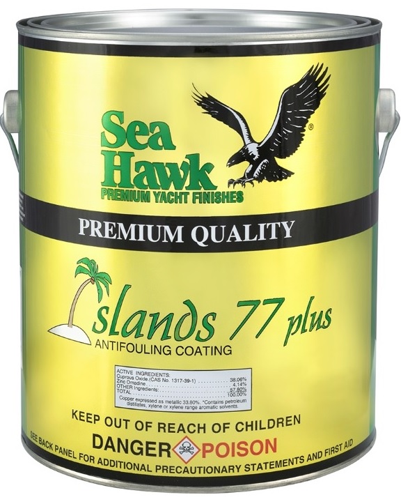 Antifouling, Islands 77 Plus Black Gal