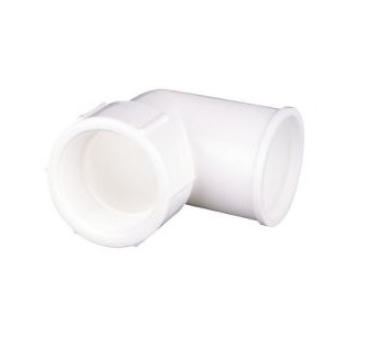 Adapter, 1-1/2" to 1-1/4" 90º Elbow