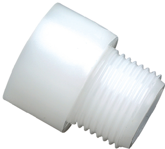 Adapter, for Outlet:1-1/8Mal to 3/4" Gardenhose Thread