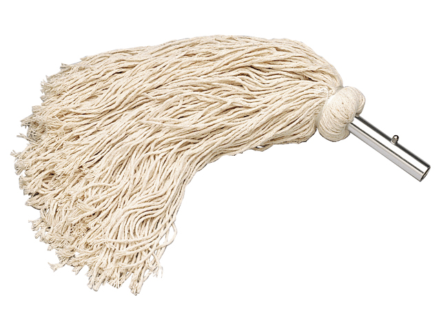 Mop, Cotton String Length: 7.25" with Shur-Lok Male