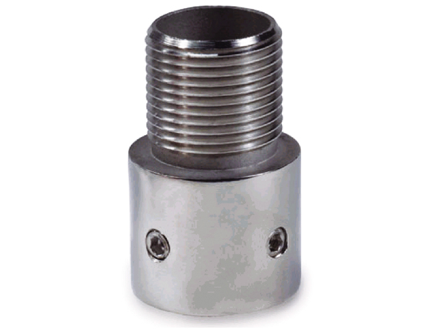 Antenna Mount, Adapter Standard Thread:1" to Pipe:1" Stainless Steel