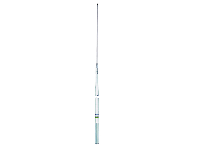 VHF Antenna, Fiberglass 19Ft 9db White