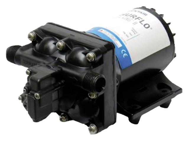 Pressure Pump, 12V 2GpM Cut:30PSI Aqua King II Junior