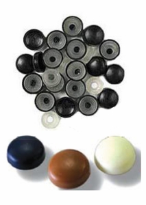 Snap Cap Set, for #10 & 12 Aluminum Tone 10 Pack