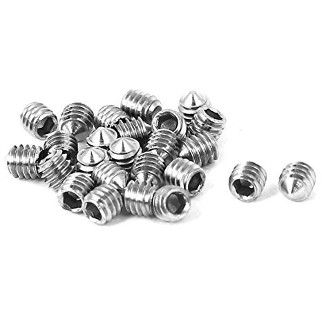 Set Screw, Allen-Socket #8-32 Length:3/16