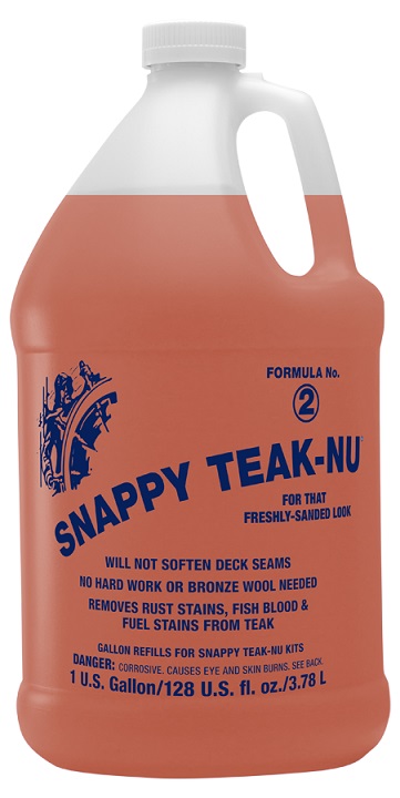 Teak Brightener, Snappy Teak Nu #2 Gal