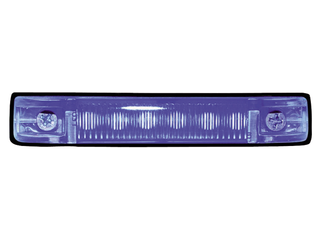 Strip Light, 6LED Blue Length:3-7/8"