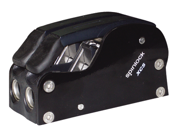 Rope Clutch, Double XCS 8-14mm Black Maximum Working Load:1200kg