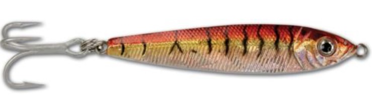 Lure, Jigfish 1.5oz #4 Hook Amber/Silver