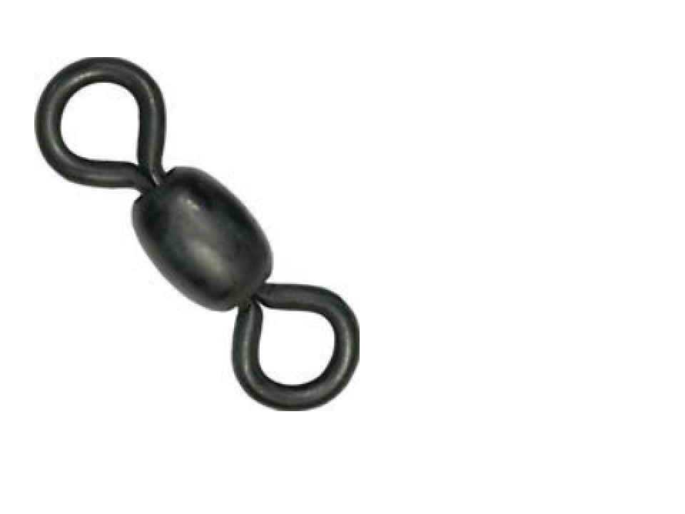 Swivel, Barrel Size 4/0 750Lb Stainless Steel Black 7 Pack