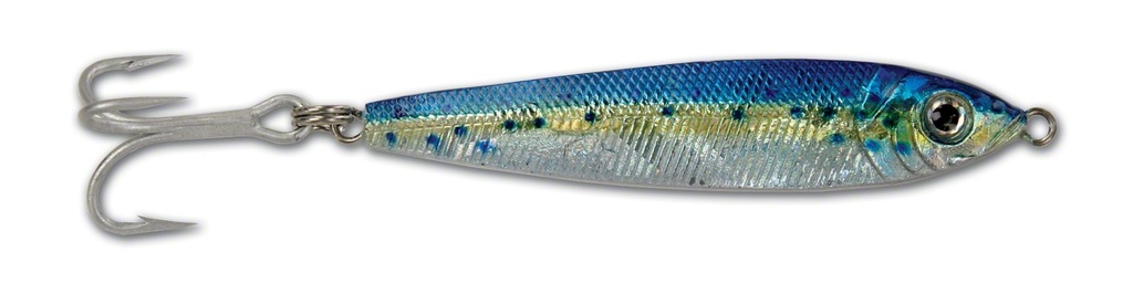 Lure, Jigfish 2oz 1/0 Hook Blue/Yellow/Silver