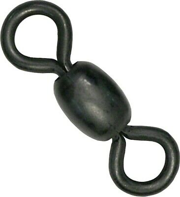 Swivel, Barrel Size 5 90Lb Stainless Steel Black 15 Pack