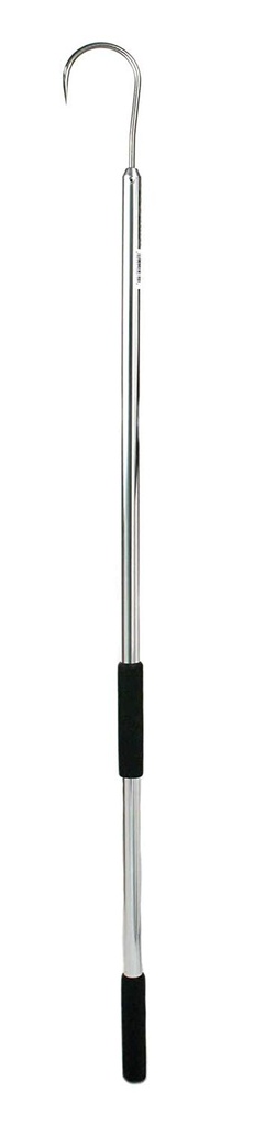 Gaff, 4' Aluminum Handle 4" Stainless Steel Hook