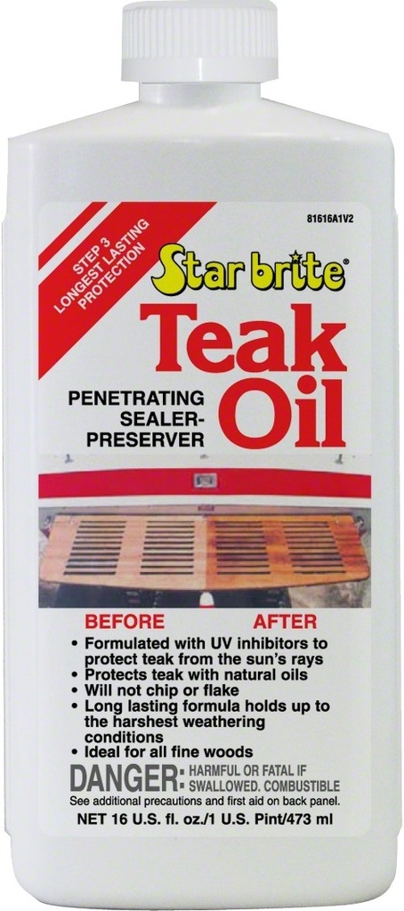 Teak Oil 16 oz