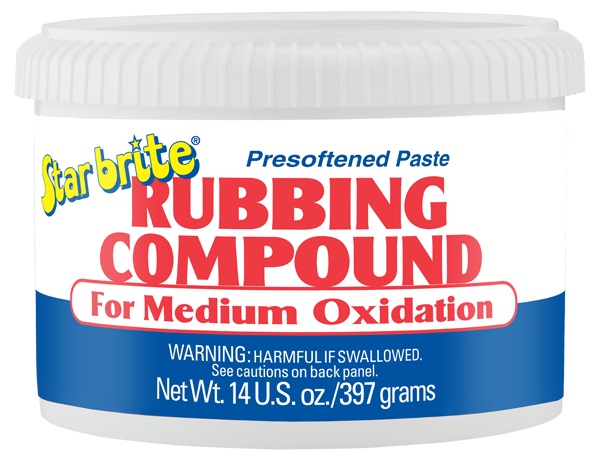 Rubbing Compound, Medium Oxide 14oz