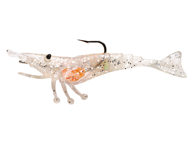 Lure, WildEye Live Shrimp 3" Pink Silver Flake