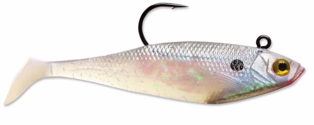 Lure, WildEye Swim Shad 2" Pearl