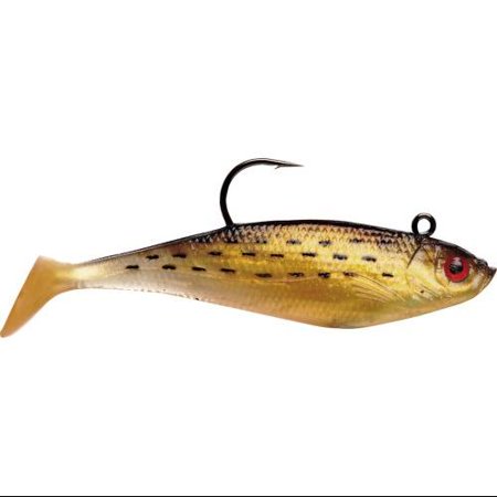 Lure, WildEye Swim Shad 6" Golden Mullet 3 Pack