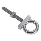 Eye Bolt, 10 x 130mm Chrome Plated Brass