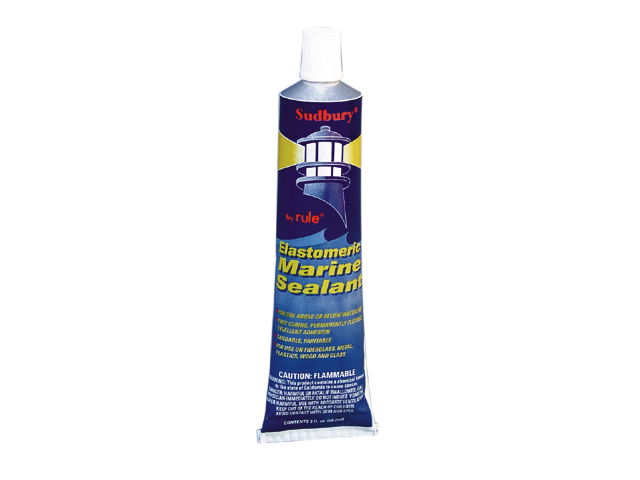 Sealant, Elastomeric Marine White 3oz/Tube