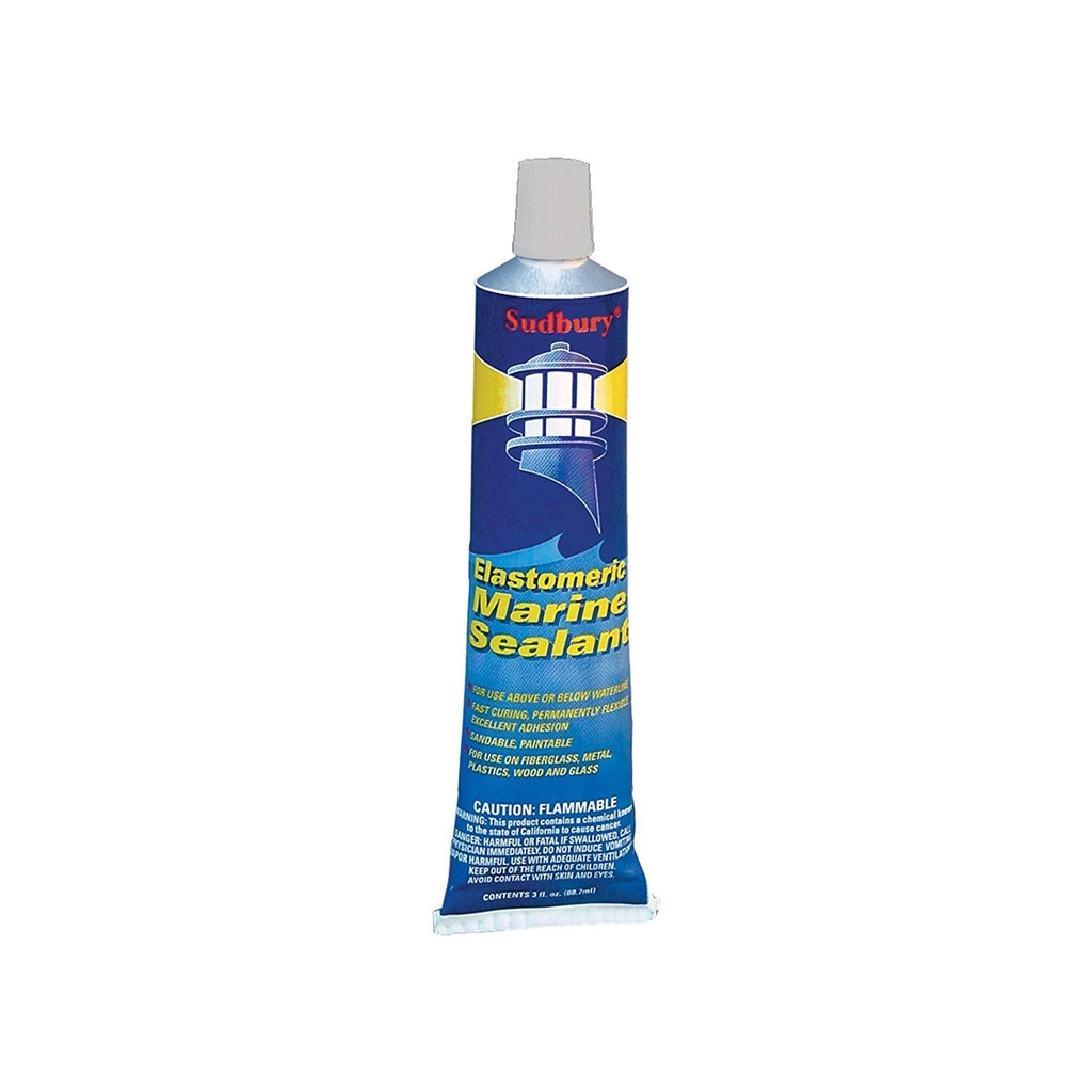 Sealant, Elastomeric Marine Black 3oz/Tube