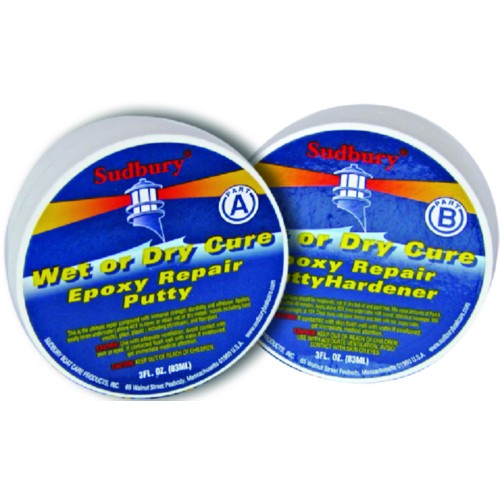 Epoxy Putty, 2 ComponentWet or Dry Cure Repair 6oz