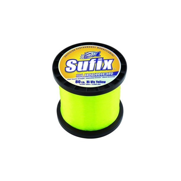 Line, Superior 80Lb Hi-Vis 655Yd/1Lb Yellow /Spool