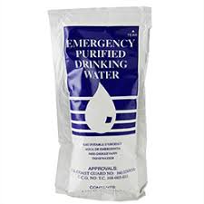 Water Pouch, Purified for Drinking 125ml