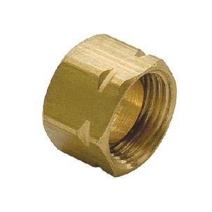 Compression Nut, for 3/8" Compres Fitting Bronze 6 Pack