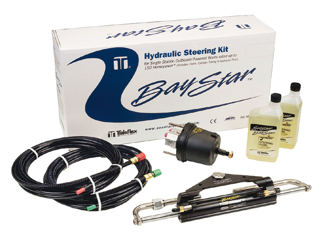 Steering Kit, Hydro Maximum 150hp with 2Hoses:20' Baystar