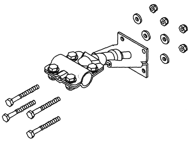 Cable Clamp Kit, for Steering Cable Transom Mount