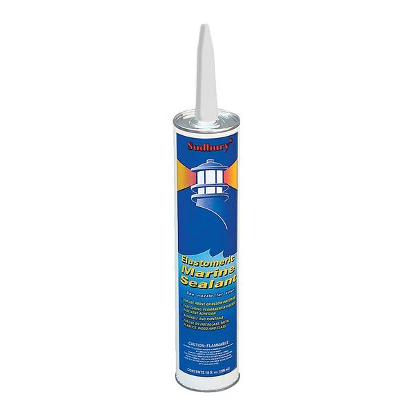 Sealant, Elastomeric Marine White 10oz Cartridge