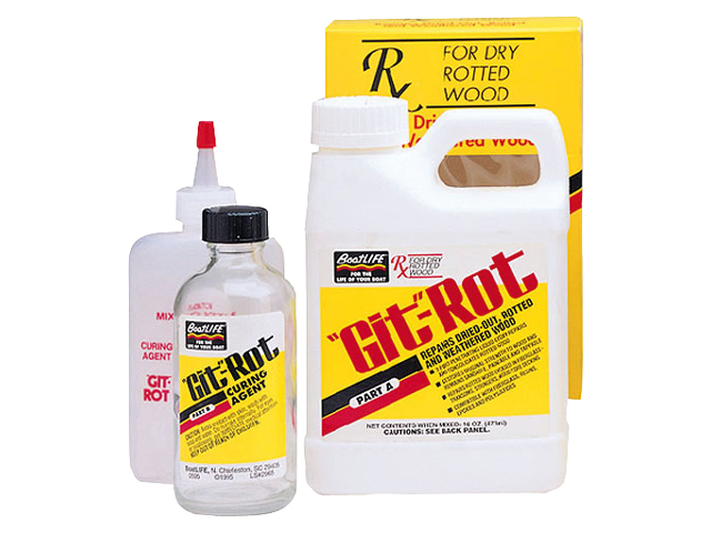 Repair Kit, Epoxy for DryRot-Wood 2Part 4oz Git-Rot