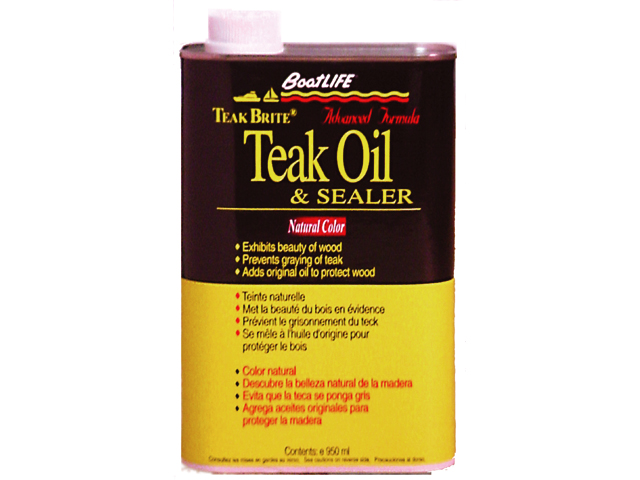 Teak Oil/Sealer, Natural Gal