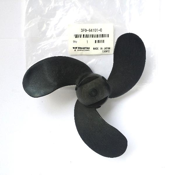 Propeller, 3 Blade Ø:7.4 Pitch:7" Resin for 2.5&3.5hp