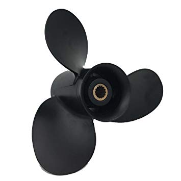 Propeller, 3 Blade Ø:9.25 Pitch:9" Black for 9.9-18hp