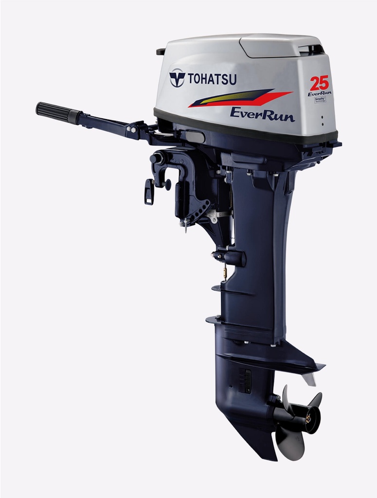 Outboard Engine 25hp 2 Stroke EverRun Short Shaft:15"