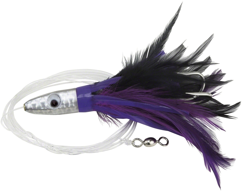 Tuna Treat 6" Rigged 6/0 Purple/Black