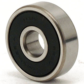 Ball Bearing, 06x19x06mm Single Radial 2Rubber Seal