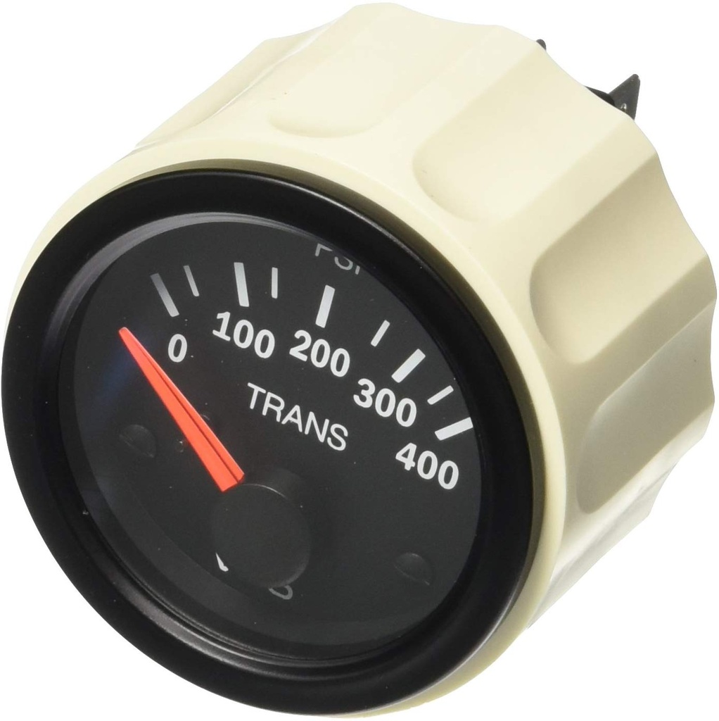 Pressure Gauge, Oil 0-400PSI/10-180ohm EU Black Vision