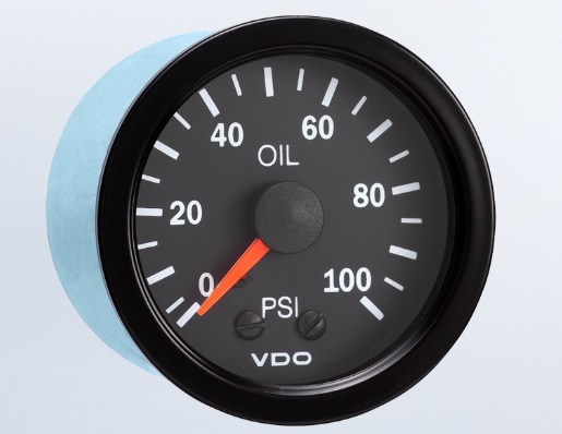 Pressure Gauge, Oil Mechanical 0-100PSI Vision