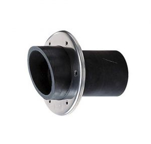 Exhaust Thru Hull, Rubber for HoseØ50mm