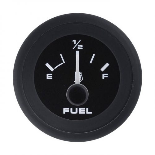 Fuel Gauge, LidoPro (E-F) 10-180ohm 2"