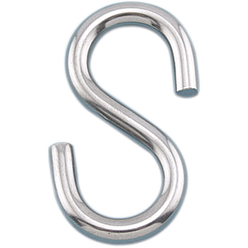 S Hook, Stainless Steel A4 5mm inLength:40mm