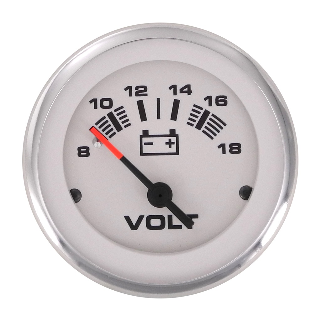 Voltmeter, 10-16V Ø:2"