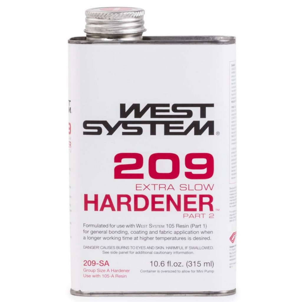 Epoxy Hardener, Extra Slow 209 0.66pt